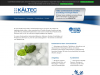 kaeltec.com Webseite Vorschau