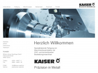 kaiser-metall.de Webseite Vorschau