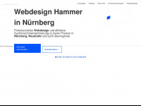 webdesign-hammer.de Webseite Vorschau