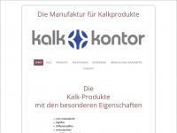 kalk-kontor.de Webseite Vorschau