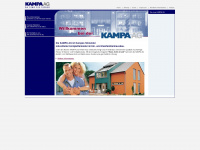 kampa-ag.de Webseite Vorschau