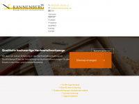 kannenberg-gmbh.de Webseite Vorschau