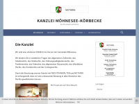 kanzlei-koerbecke.de Webseite Vorschau