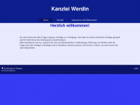 kanzlei-werdin.de Webseite Vorschau