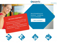 kappertz.com Webseite Vorschau