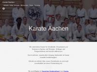 karate-aachen.de Webseite Vorschau