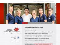 kardiologie-medicalcenter.de Webseite Vorschau