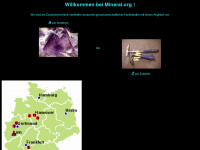 mineral.org Webseite Vorschau