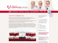 kardiologie-aachen.de Webseite Vorschau