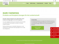 kari-farming.de Webseite Vorschau