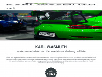 karl-wasmuth.de Webseite Vorschau