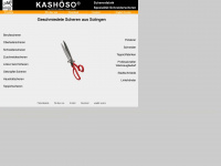 kashoeso.de Webseite Vorschau