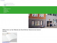 marienschule-aachen.de Webseite Vorschau
