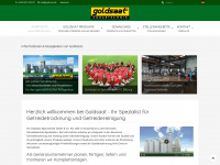 goldsaat.com Webseite Vorschau