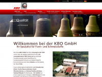 kbo-gmbh.de Webseite Vorschau