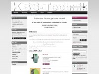 kbs-technik.de Webseite Vorschau