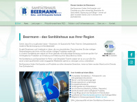 sanitaetshaus-beermann.de Webseite Vorschau
