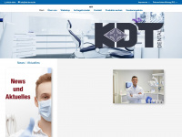kdt-dental.de Webseite Vorschau