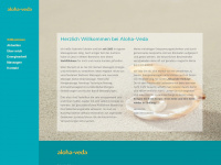 aloha-veda.de Webseite Vorschau