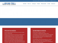 ke-bo-tec.de Webseite Vorschau