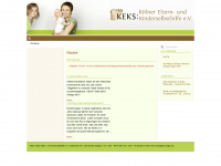 keks-koeln.de Webseite Vorschau