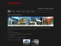 keidel-gmbh.de Webseite Vorschau