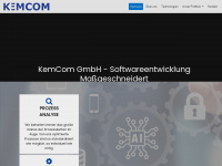 kemcom.de Webseite Vorschau