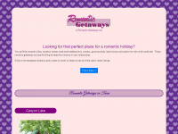 romantic-getaways.net Webseite Vorschau