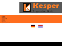 kesper-treppenbau.de Webseite Vorschau