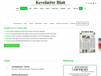 kevelaerer-blatt.de Webseite Vorschau