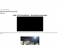 kgs-deutschherrenschule.de Webseite Vorschau