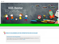 kgs-holzlar.de Webseite Vorschau
