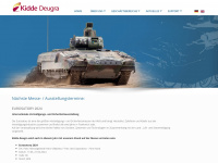 kidde-deugra.com Webseite Vorschau