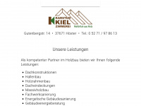 kiel-zimmerei.de Webseite Vorschau