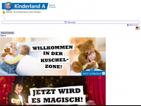 kinderland-a.de Webseite Vorschau