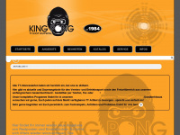 kingpong.de Webseite Vorschau
