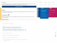 kinderschutzbund-warendorf.de Webseite Vorschau
