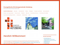 kircheketzberg.de Webseite Vorschau