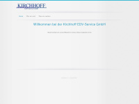 kirchhoff-edv.de Webseite Vorschau