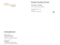 kirchengemeinde-weslarn.de Webseite Vorschau