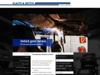 klatte-autodienst.de Webseite Vorschau