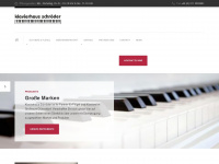 klavierhaus-schroeder.de Webseite Vorschau