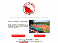 tennis-detmold.de Webseite Vorschau