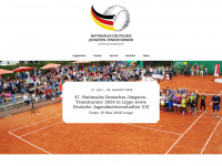 juengsten-tennis.de Webseite Vorschau