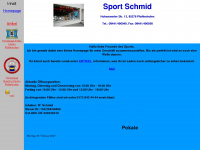 sport-schmid.de Webseite Vorschau