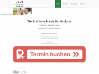 tierklinik-hackner.de Webseite Vorschau