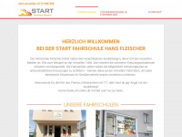 start-fahrschule.de Webseite Vorschau