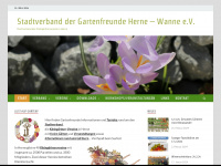 kleingarten-herne.de Webseite Vorschau