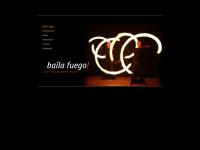 baila-fuego.de Webseite Vorschau