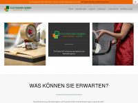 kleymann-gmbh.com Webseite Vorschau
